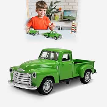 ミニカー Green light Pickup/ Truck Set Greenlight Square Body and Full Size Trucks - 1/64 Scale